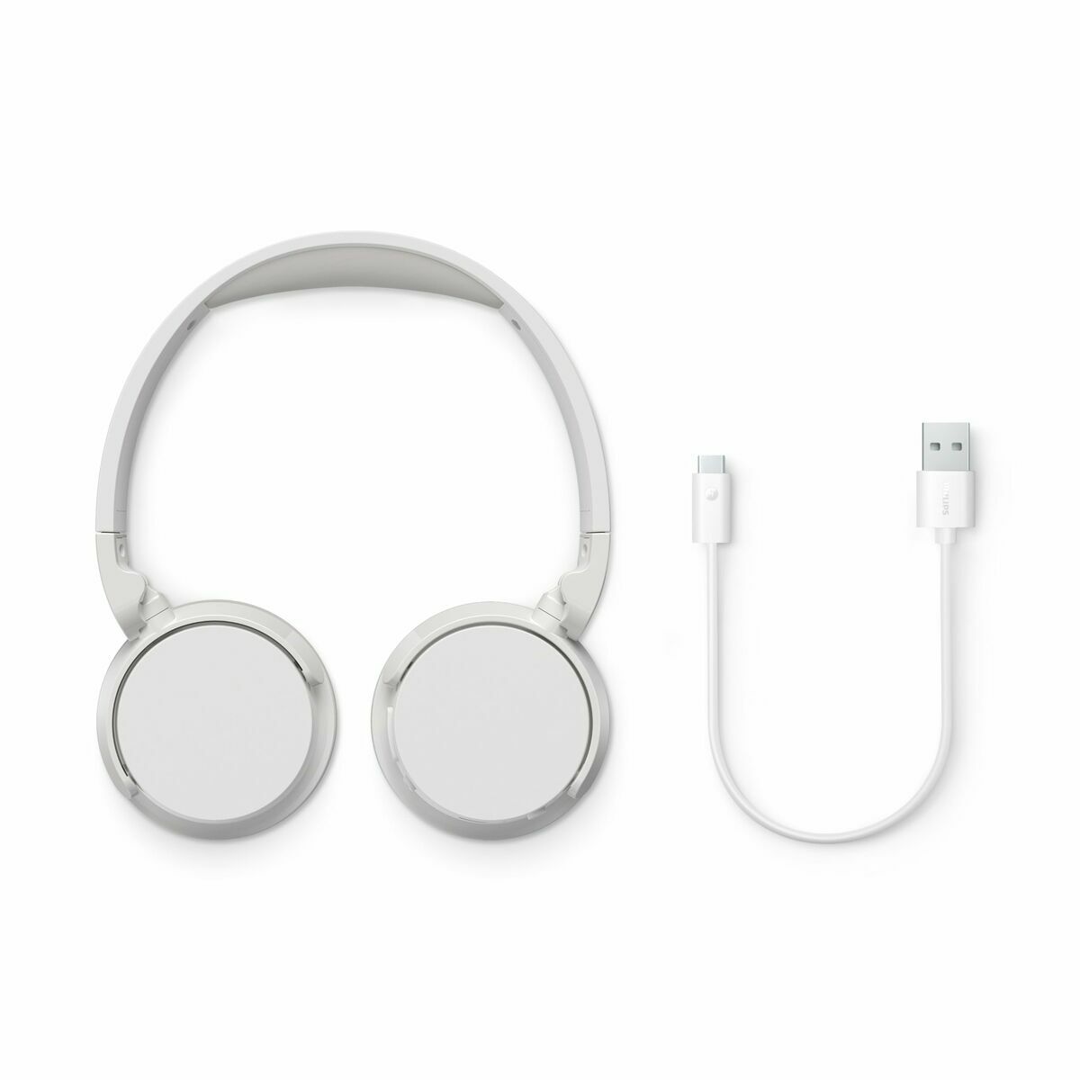Casque d'écoute sans fil pliable Philips Blanc